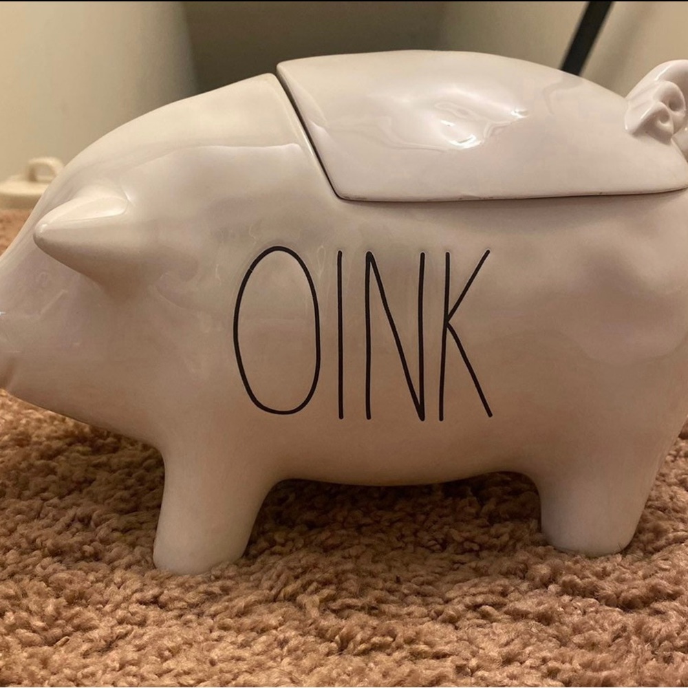 Rae Dunn Oink Canister